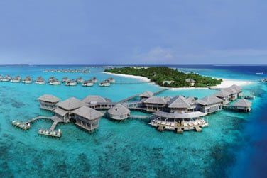 L'unique Resort prsent dans l'atoll de Laamu